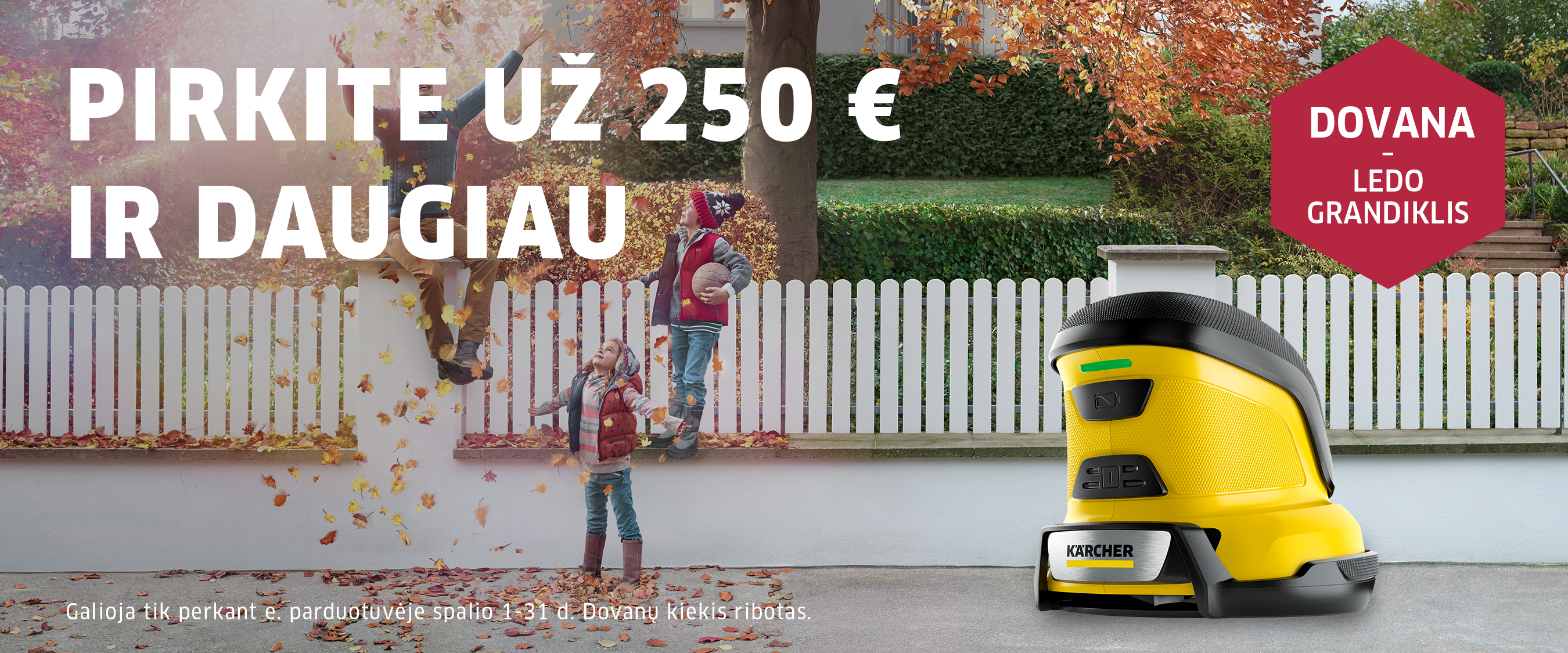 FC cashback akcija Karcher grindu valytuvai FC