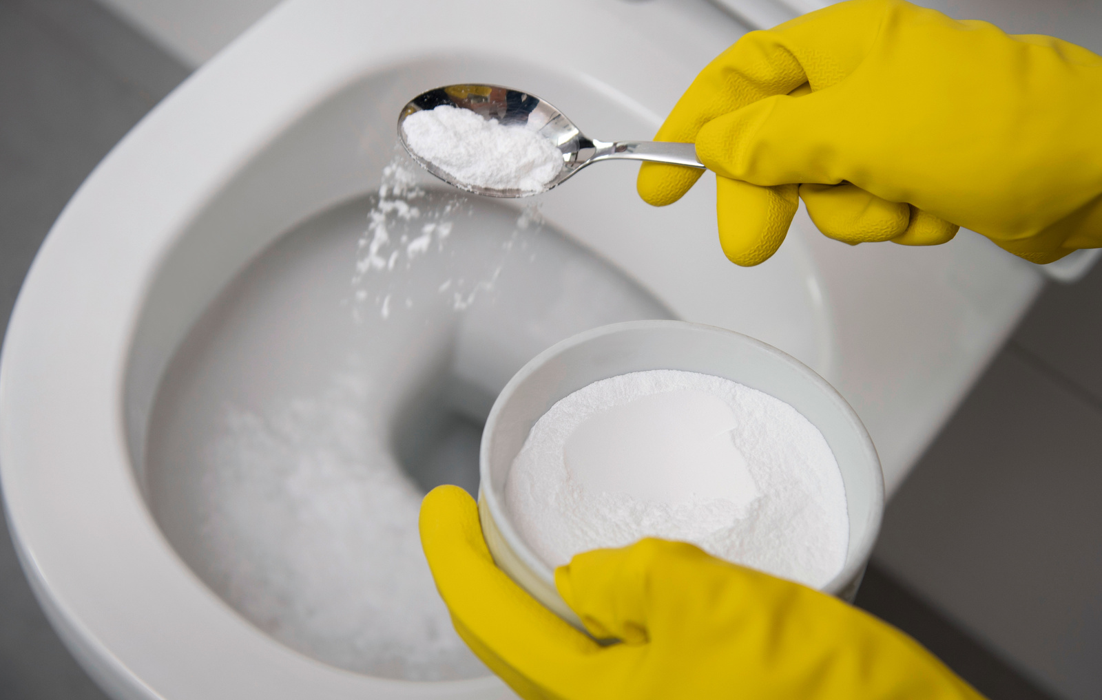 Nettoyage des toilettes avec des recettes maison Conseil de Kärcher: nettoyage des toilettes avec des recettes maison