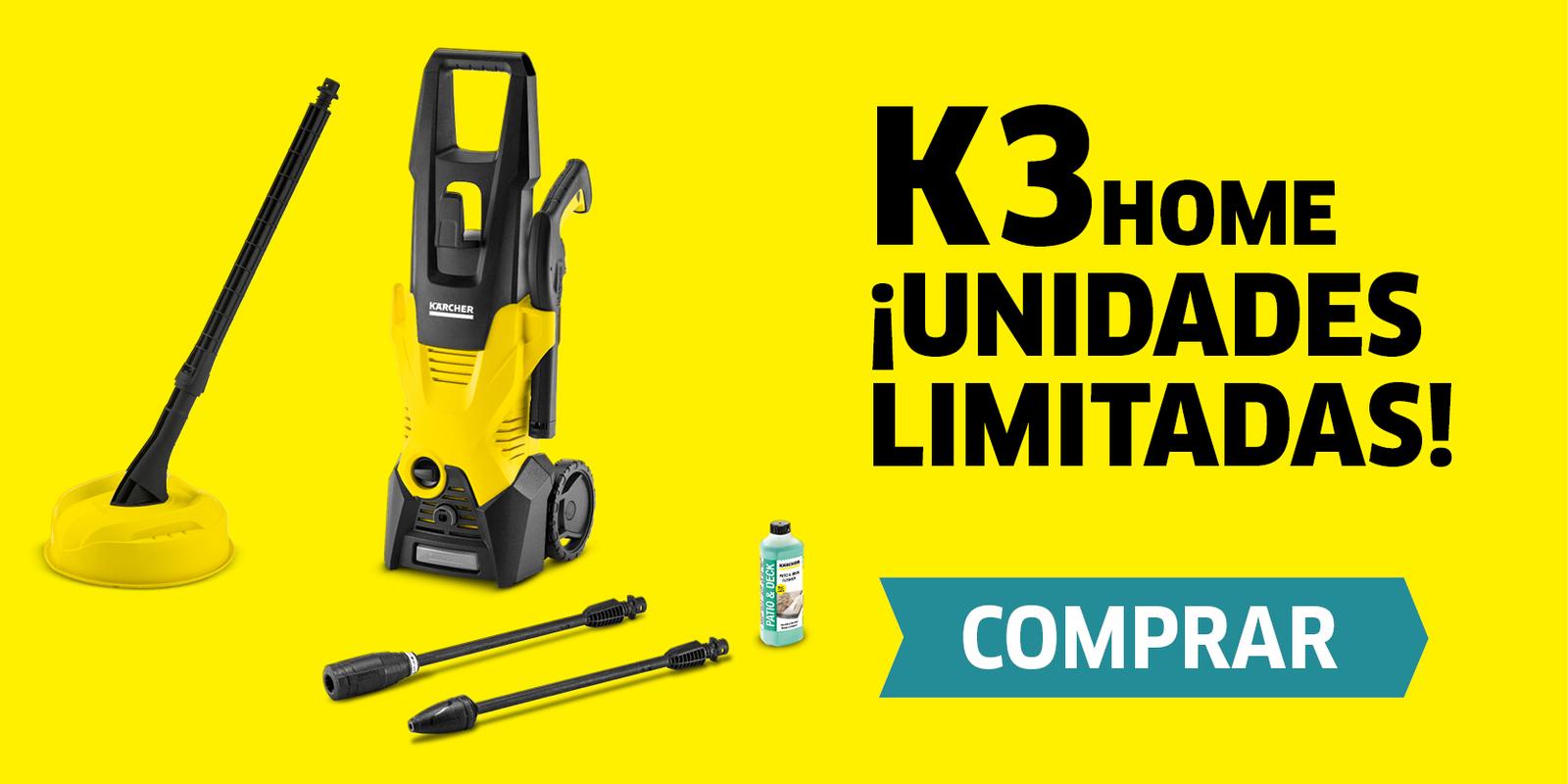 Imagen de Hidrolimpiadora K 3 Home en promocion Imagen de Hidrolimpiadora K 3 Home de Kärcher en promocion