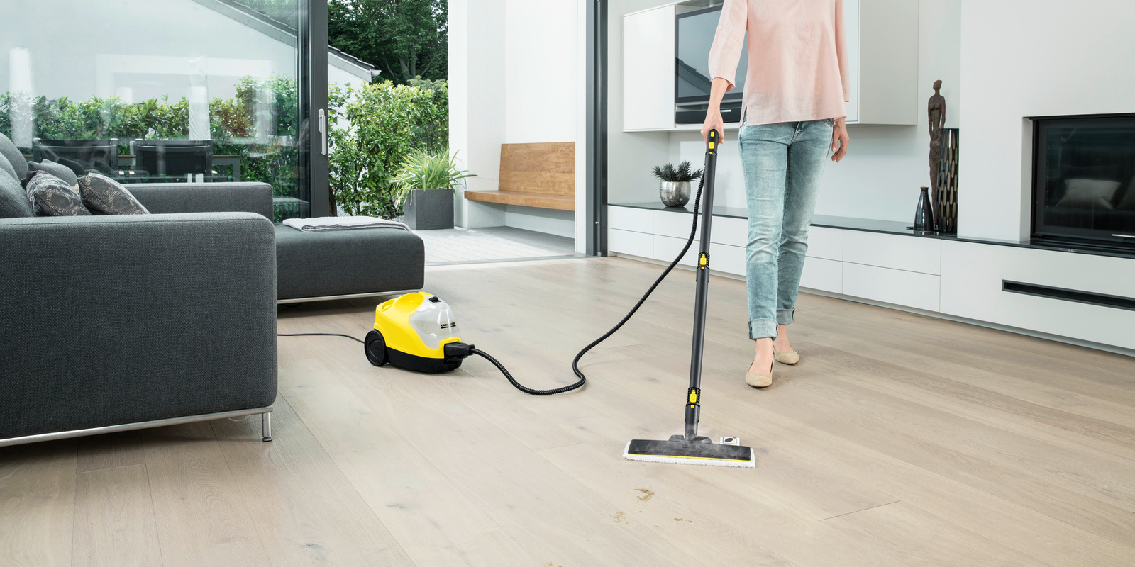 Làm sạch bằng hơi nước: Diệt vi khuẩn và không sử dụng hóa chất