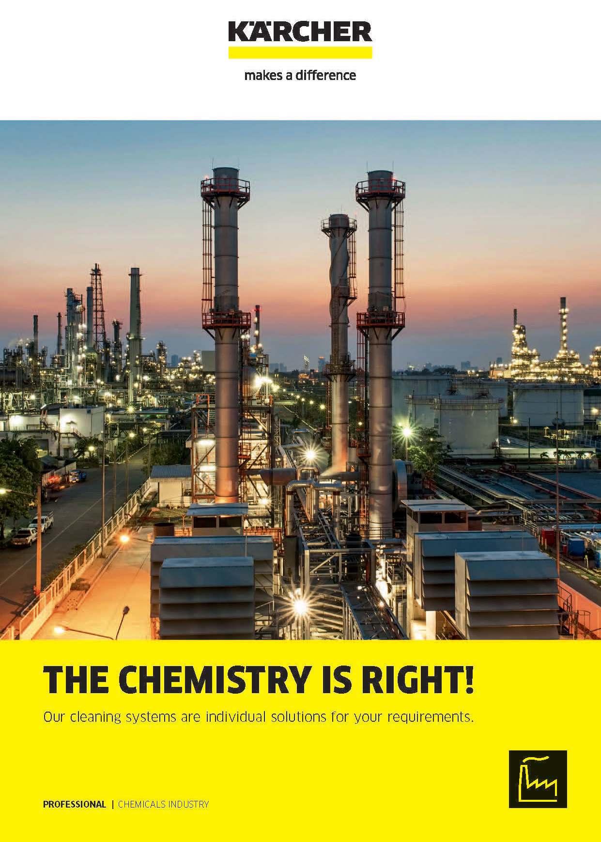 Kärcher kemianteollisuuden esite