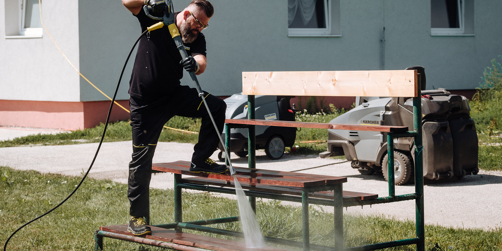 Profesionálne čistenie vysokým tlakom