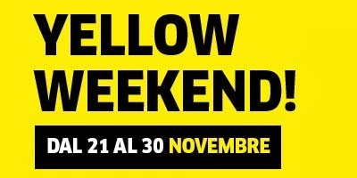 Arrivato PopUp Yellow Weekend Arrivato PopUp Yellow Weekend