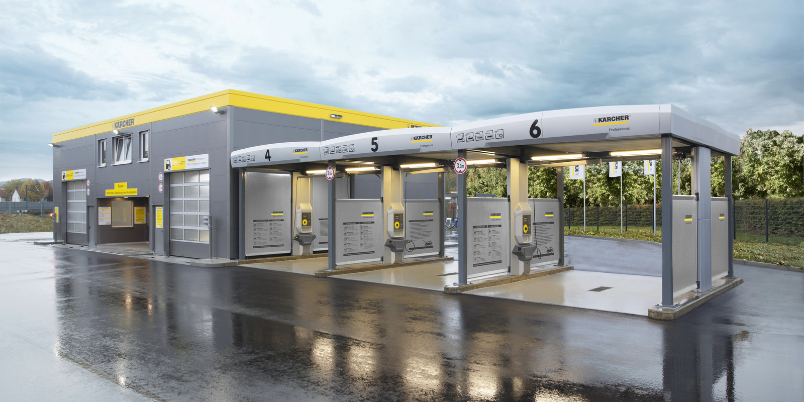 Station de lavage en libre-service Kärcher