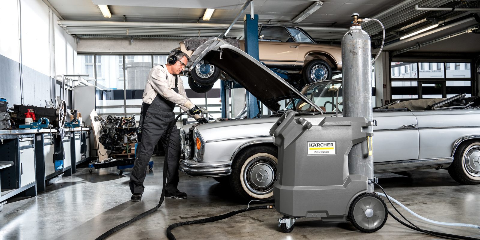 Nettoyage cryogénique dans les ateliers