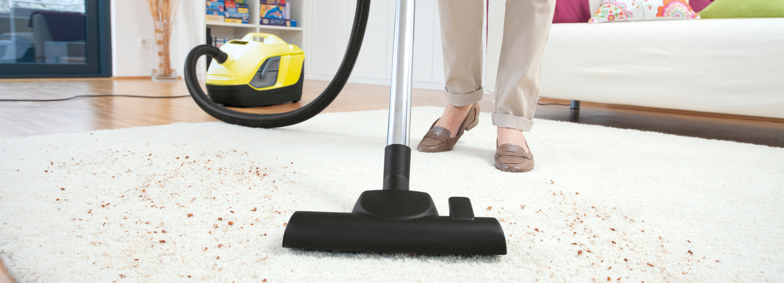 Máy hút bụi cầm tay không dây Karcher VC 4s Máy hút bụi không dây Karcher
