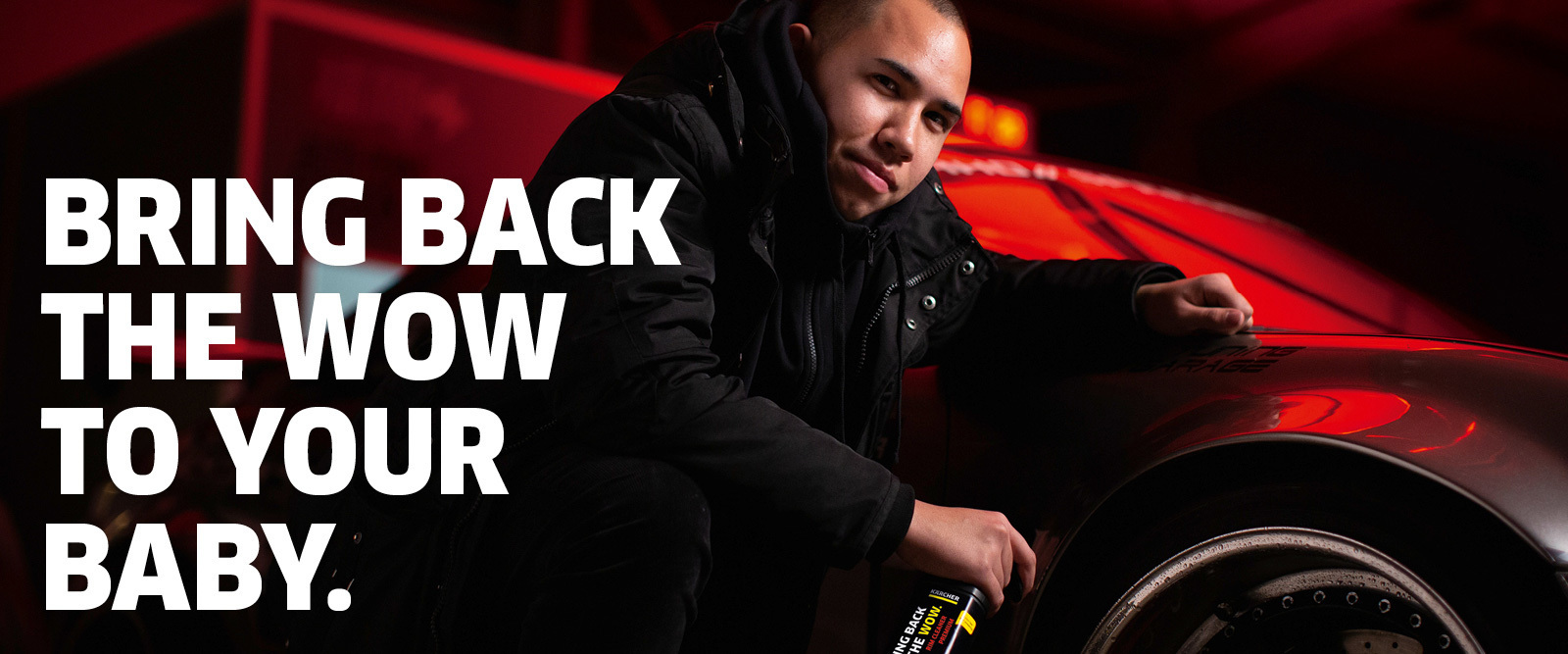 Sauberes Auto mit Kärcher Car Solutions