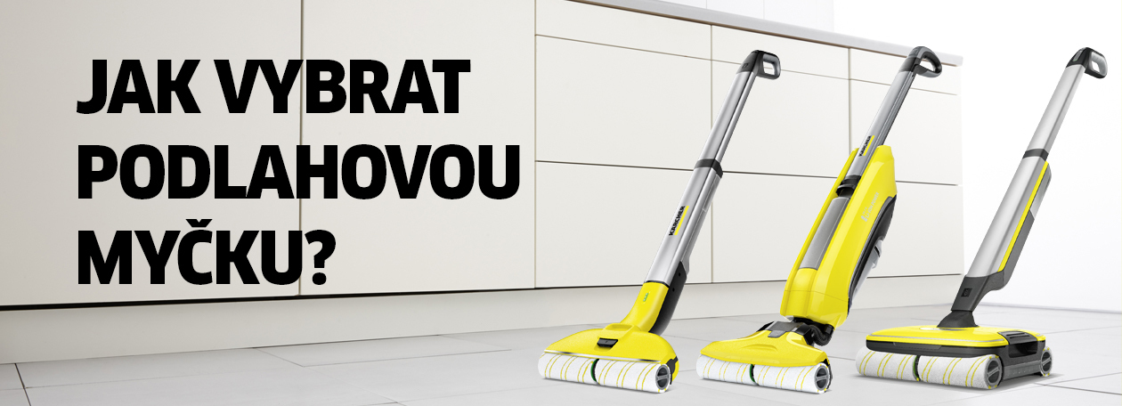 Jak vybrat podlahovou myčku Jak vybrat podlahovou myčku