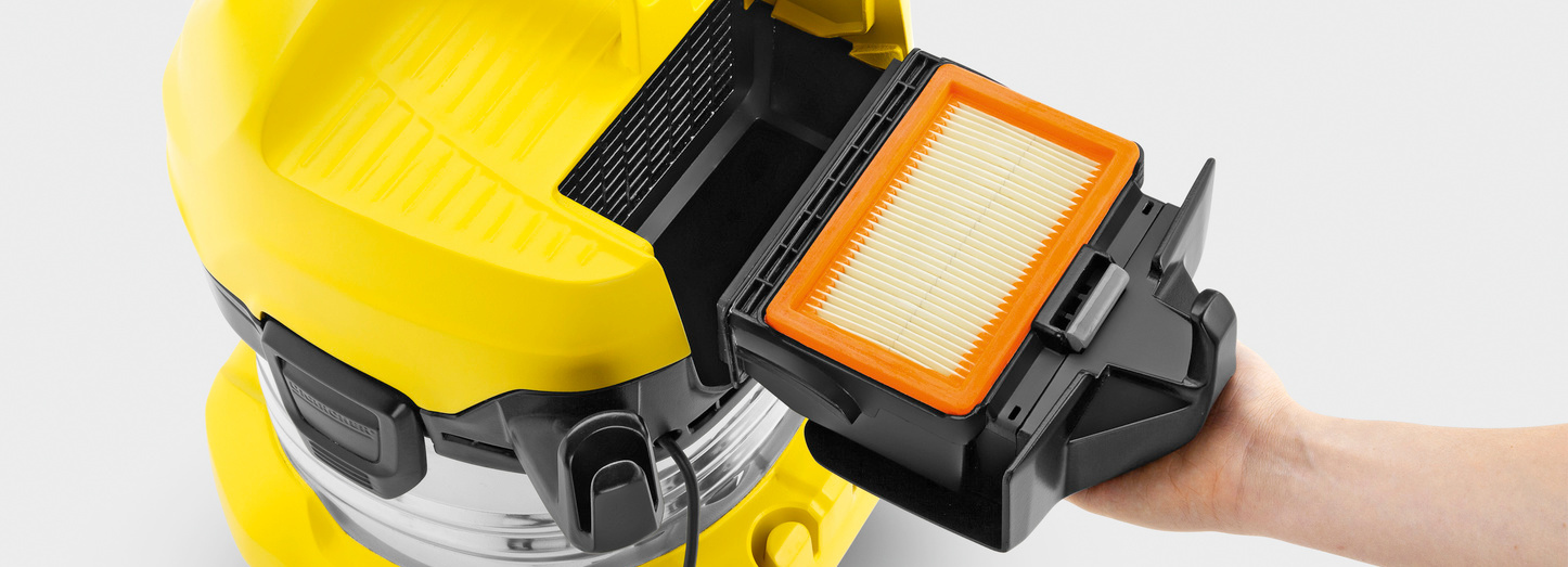 Công nghệ bộ lọc bụi tiên tiến Công nghệ bộ lọc bụi tiên tiến máy WD 4 premium