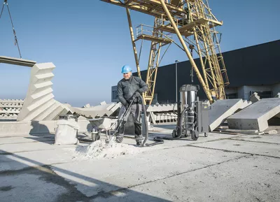 Kärcher industrial vacuums in handicraft and the construction industry