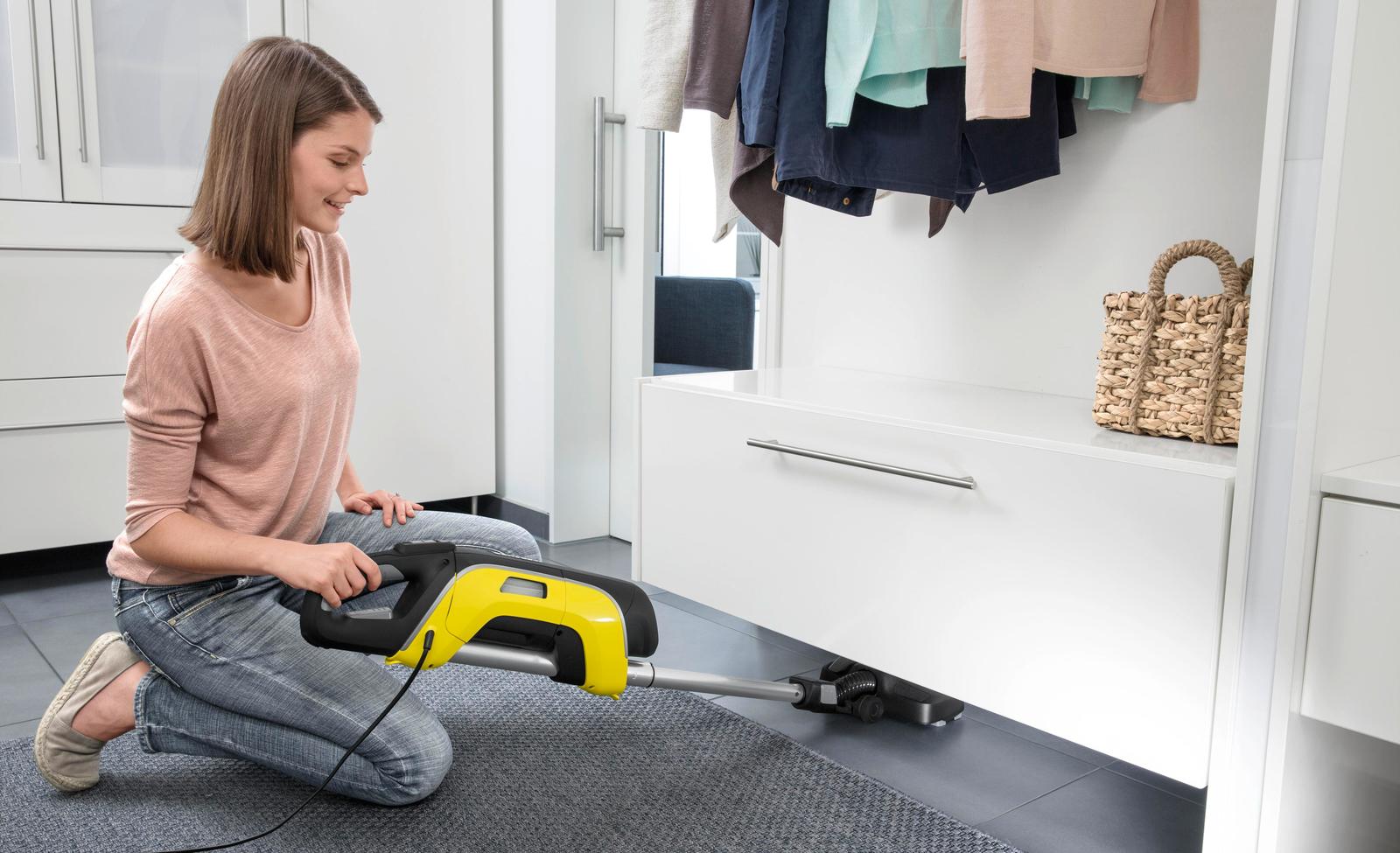 Máy hút bụi cầm tay Karcher VC 5 linh hoạt và gọn nhẹ