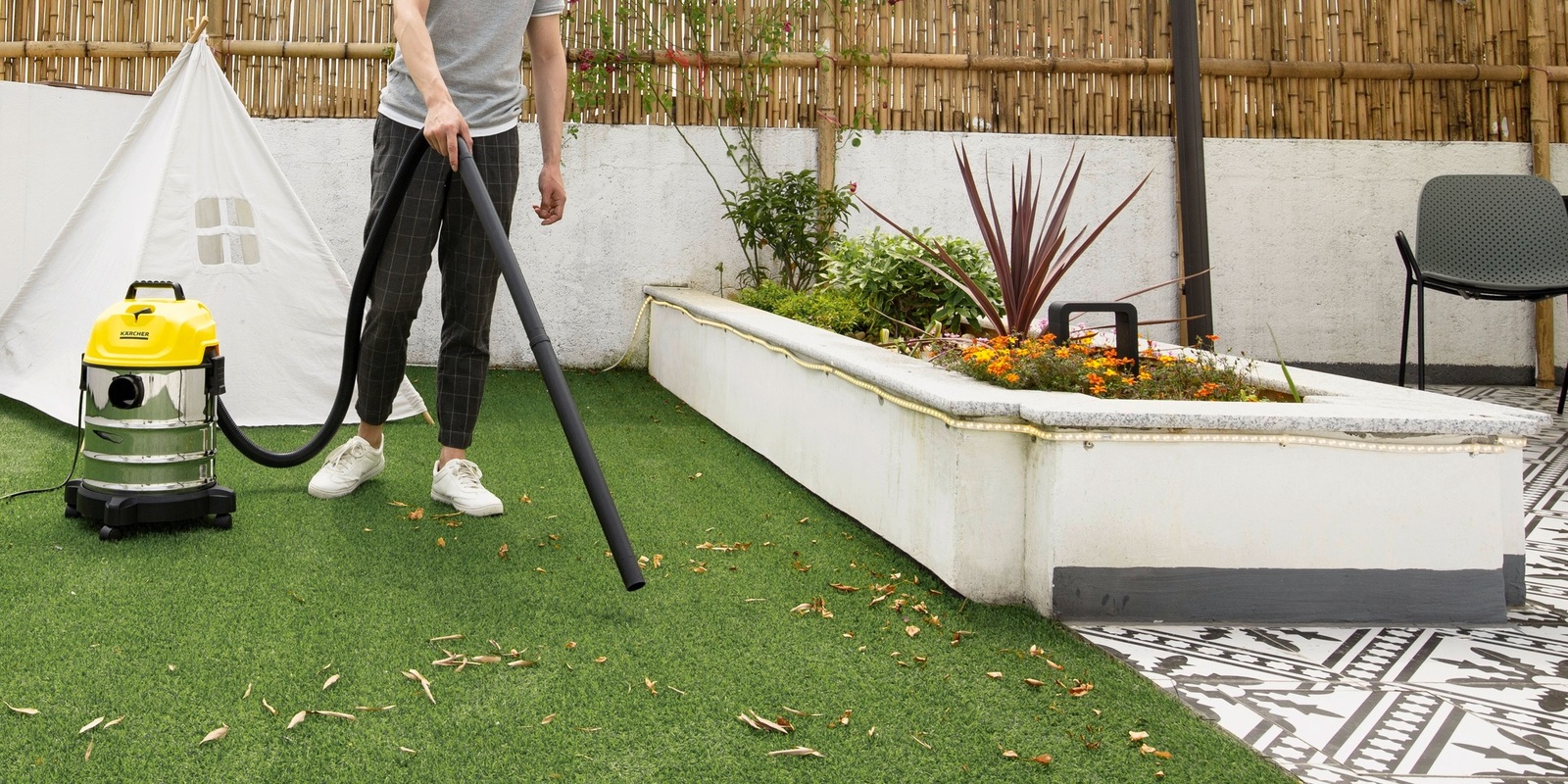 Kärcher tips: Clearing leaves