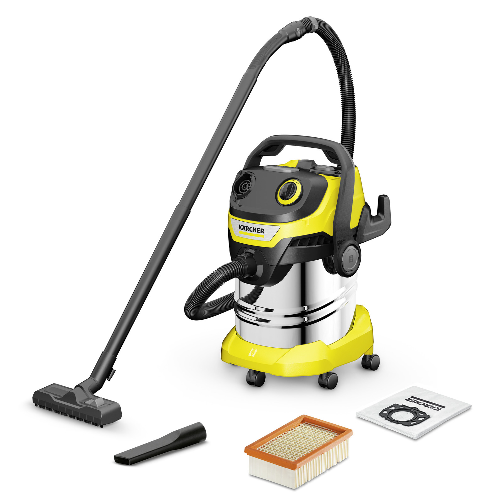 ø35mm ✧WESSPER® Floor Brush for Kärcher WD2.250 4c vacuum cleaner 
