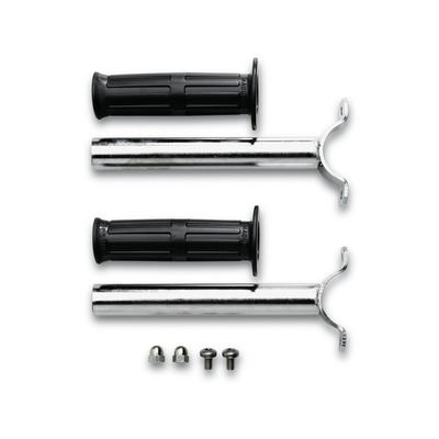 Double poignée pour un positionnement précis de la tête de nettoyage