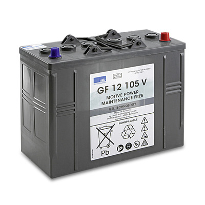 Batterie, 12 V, 105 Ah, Sans entretien