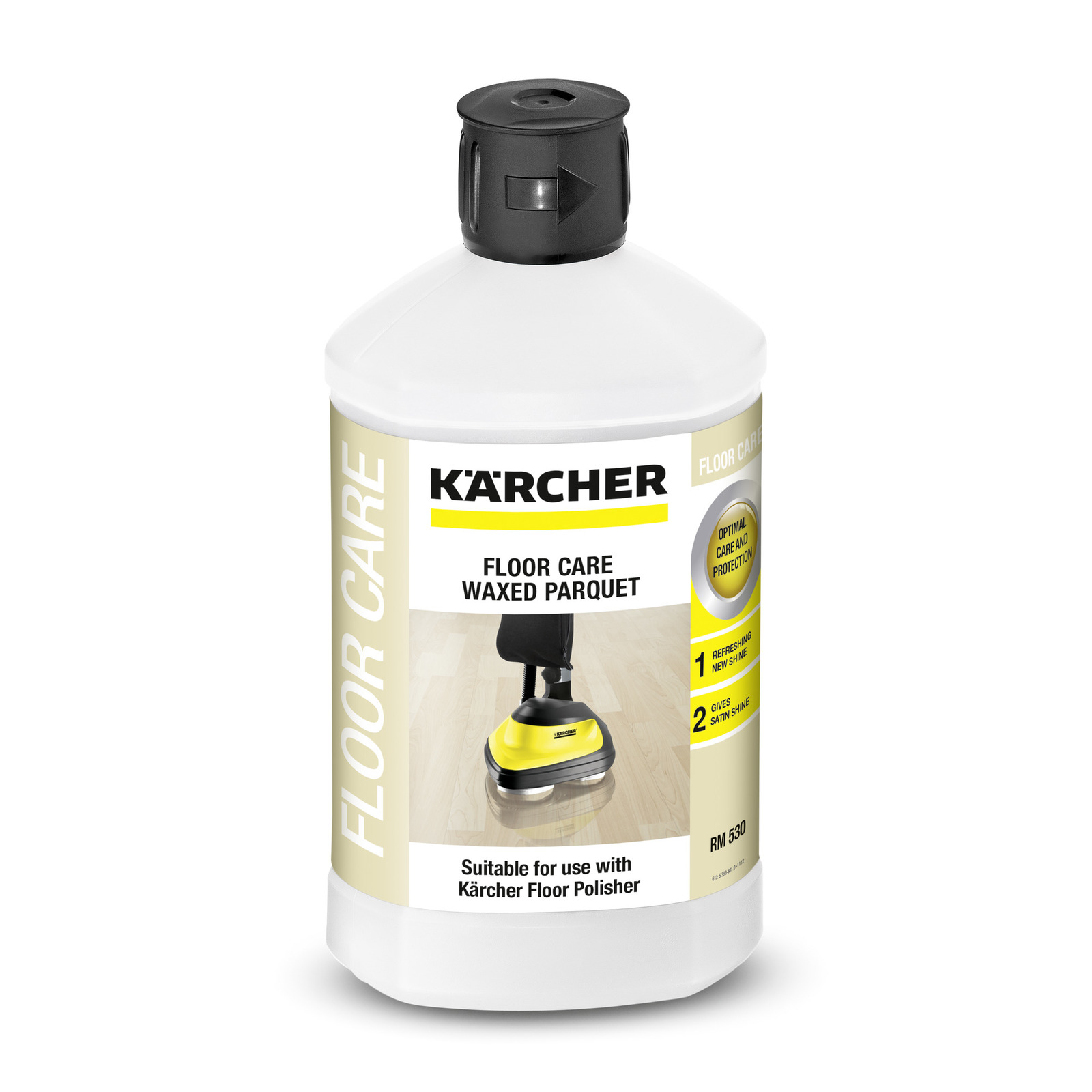 E-shop Kärcher - Prostriedok na ošetrovanie voskovaných parkiet / parkiet s olejovo-voskovou ochrannou vrstvou. RM 530