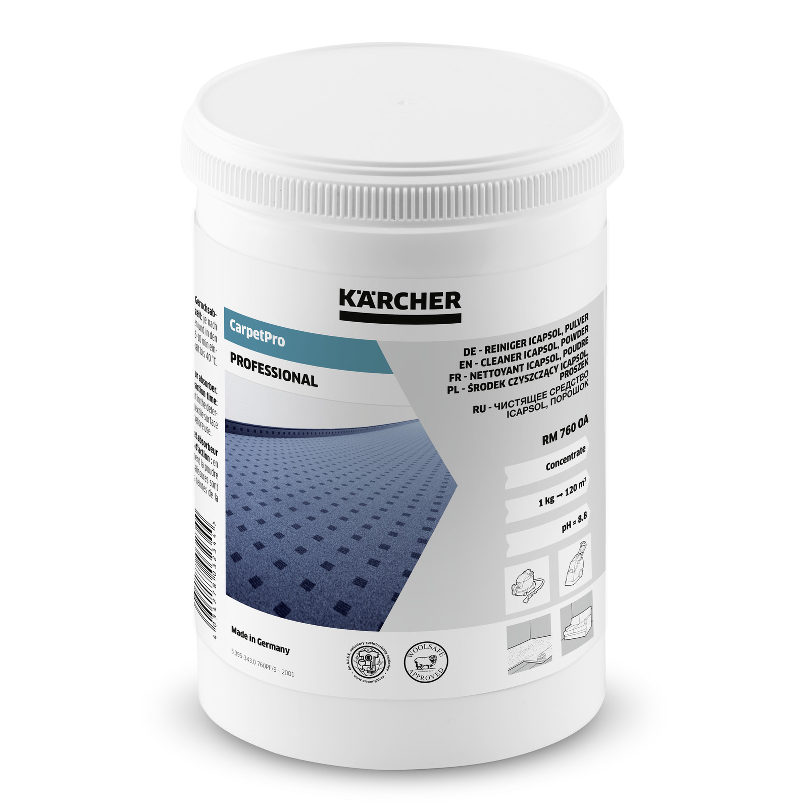 Median generally Brick Detergent pentru covoare, tablete RM 760 62958560 Karcher | Kärcher