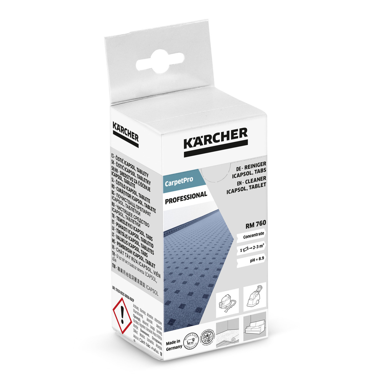 Kärcher CarpetPro Cleaner iCapsol, tablet RM 760