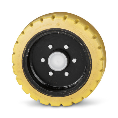 Roue avant Supergrip, qui ne laisse pas de trace