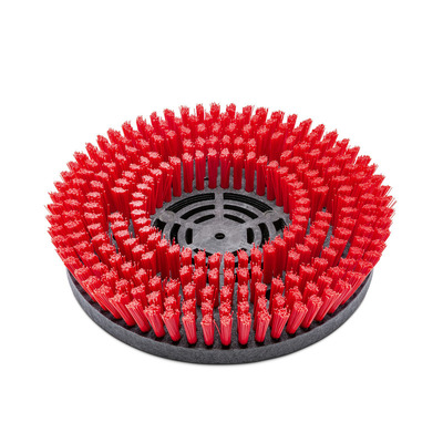 Brosse-disque, moyen, rouge, 200 mm