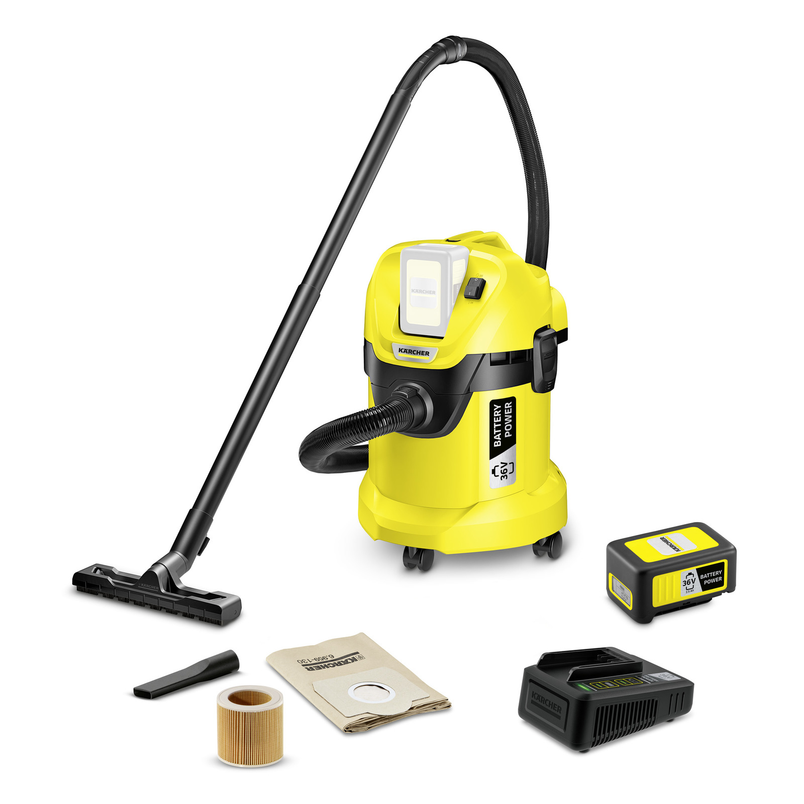 Kärcher - Aspirateur multifonction WD 3 Battery Bundling